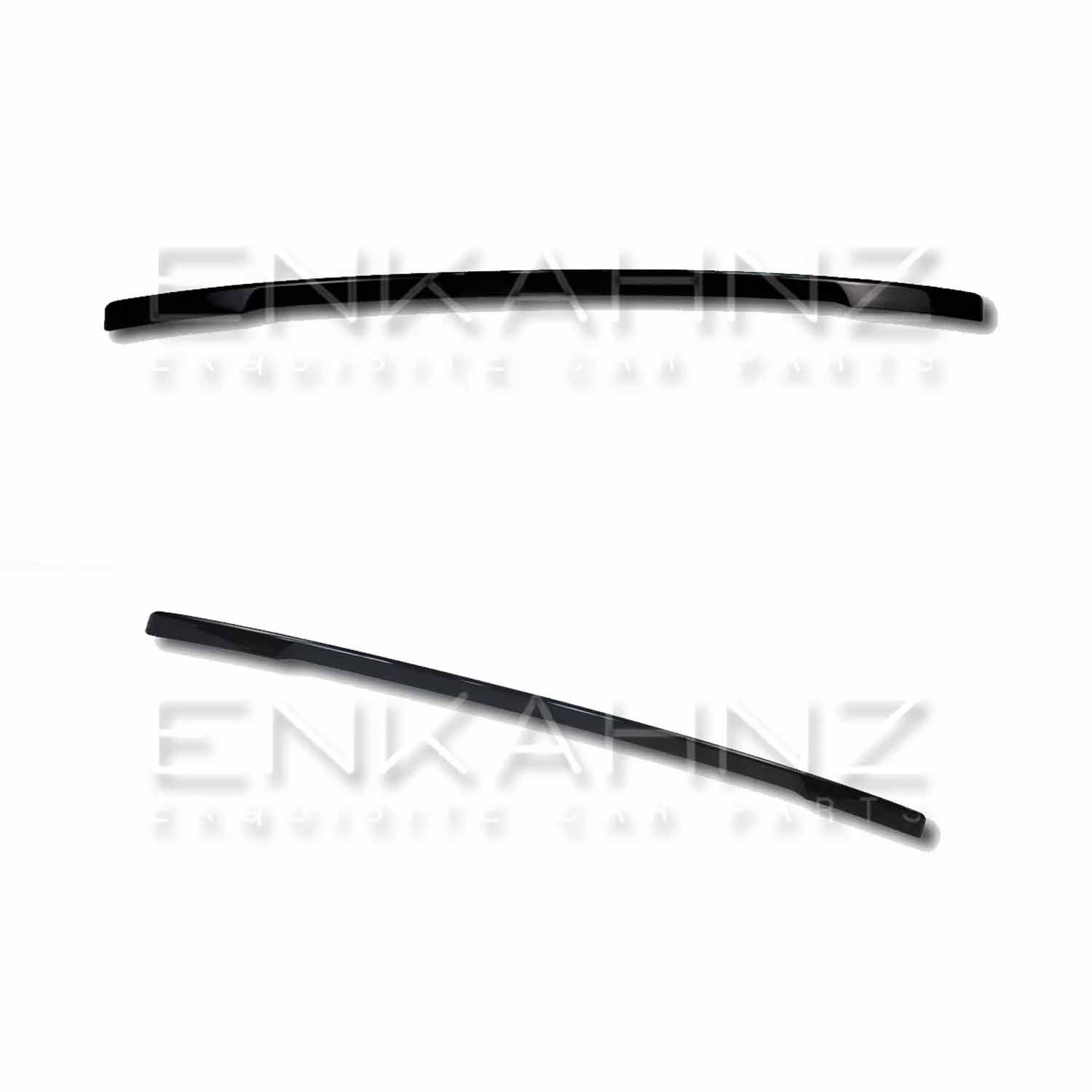 Two different angle views of the ENKAHNZ mid boot spoiler product for Range Rover Sport 2013, displayed on a white background.