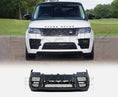 Load image into Gallery viewer, Range Rover Vogue SVO 2018–2022 front angle showing ENKAHNZ SVO front bumper
