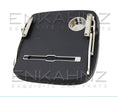 Load image into Gallery viewer, Close Up of Rear Quarter view of the Rear Seat in a G-Wagon W464-W465 with the item in a white background. 
