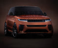 Load image into Gallery viewer, Orange Range Rover Sport SV Style 2023+ L461 on a dark background
