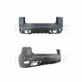 Load image into Gallery viewer, Enkahnz SVR style rear bumper for Range Rover Sport 2018–2022, shown from two different angles, isolated on a white background.
