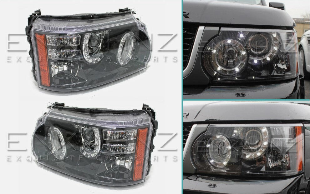 LED HEADLIGHTS / HEADLAMPS FACELIFT FOR RANGE ROVER SPORT L320 STYLE 2010-2012