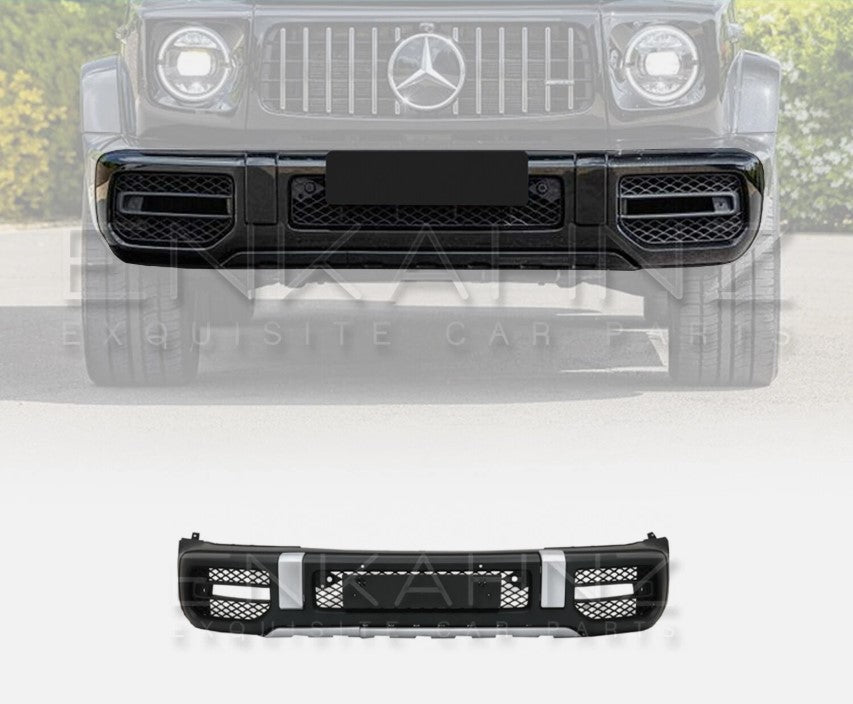 FRONT BUMPER FOR MERCEDES G WAGON G63 STYLE UPGRADE 2018+ G350 G400