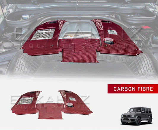 CARBON FIBRE ENGINE COVER FOR MERCEDES G WAGON W464 2018+