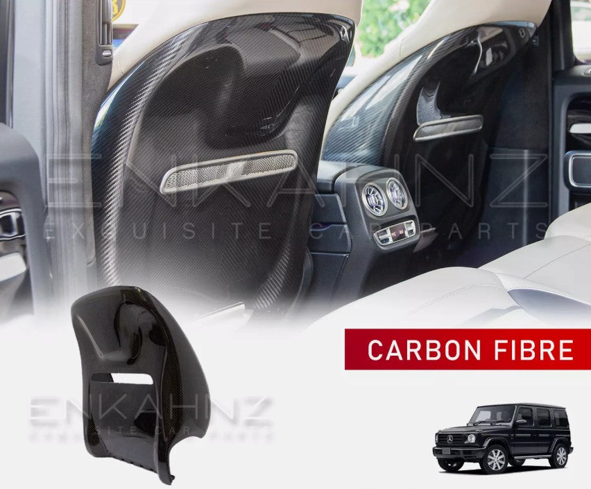 SEAT COVERS CARBON FIBRE MERCEDES G WAGON (2019+) G CLASS W463A W464 G63