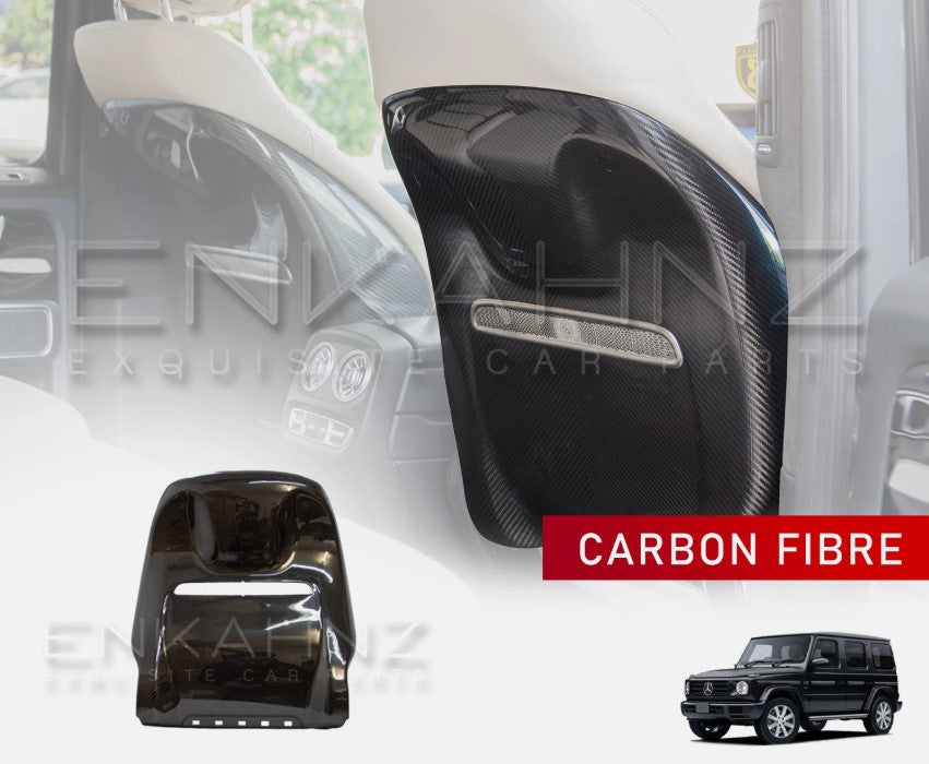 SEAT COVERS CARBON FIBRE MERCEDES G WAGON (2019+) G CLASS W463A W464 G63