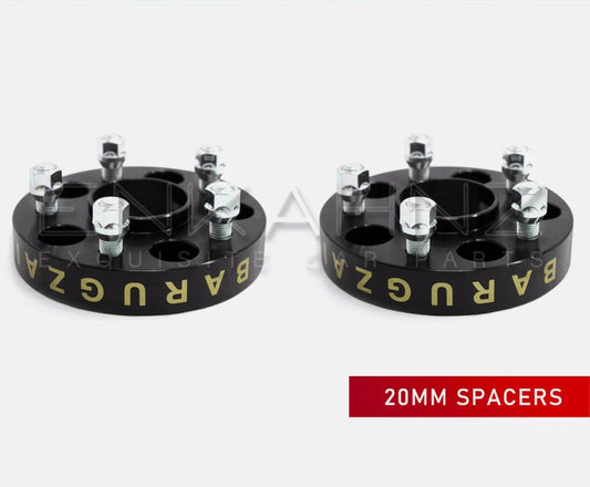 2x 20MM BARUGZAI WHEEL SPACERS