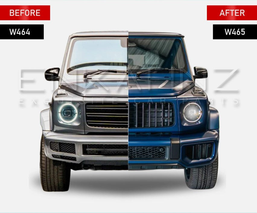 FACELIFT CONVERSION BODYKIT FOR MERCEDES G WAGON W464 2018+ TO W465 G63 2025