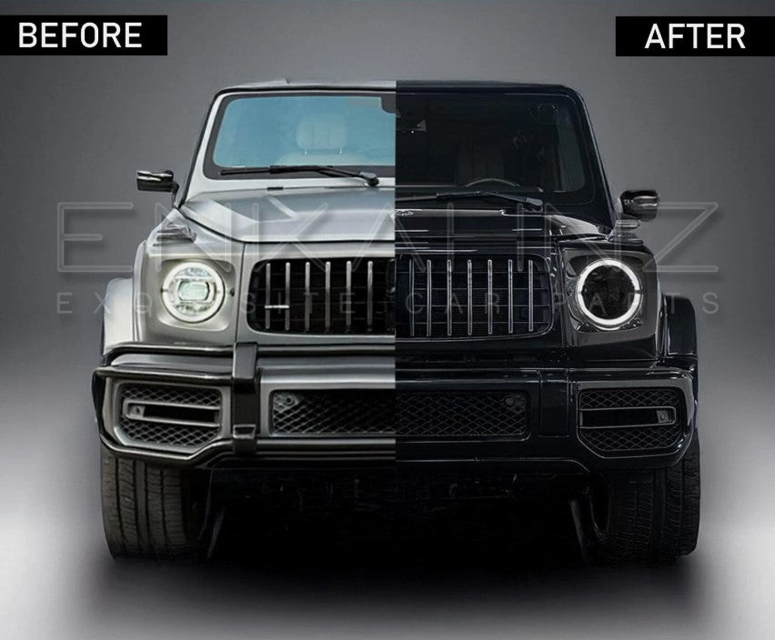 BLACK EDITION HEADLIGHTS UPGRADED FOR MERCEDES G WAGON 2018+ W464 G63 G350 G400