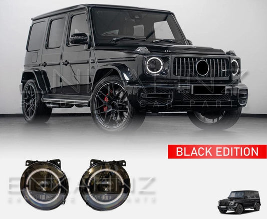 BLACK EDITION HEADLIGHTS UPGRADED FOR MERCEDES G WAGON 2018+ W464 G63 G350 G400
