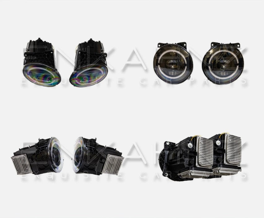 BLACK EDITION HEADLIGHTS UPGRADED FOR MERCEDES G WAGON 2018+ W464 G63 G350 G400