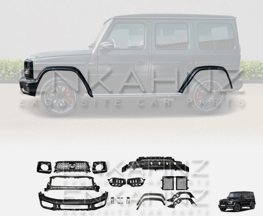 FACELIFT CONVERSION BODYKIT FOR MERCEDES G WAGON G500 TO NEW W465 G63 2025