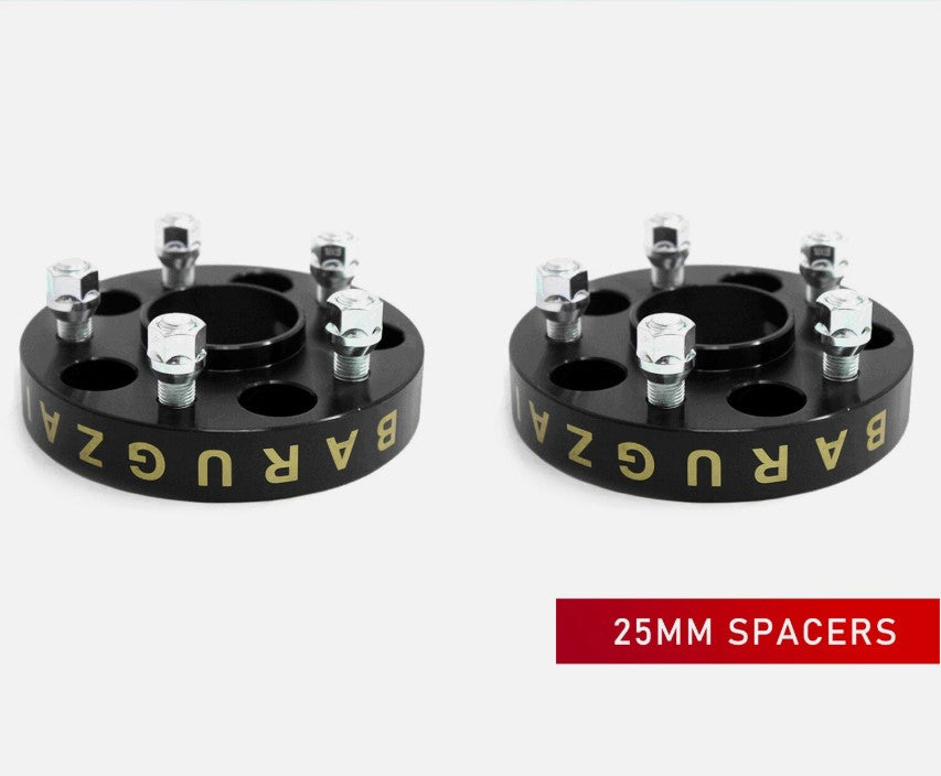 2x 25MM BARUGZAI WHEEL SPACERS