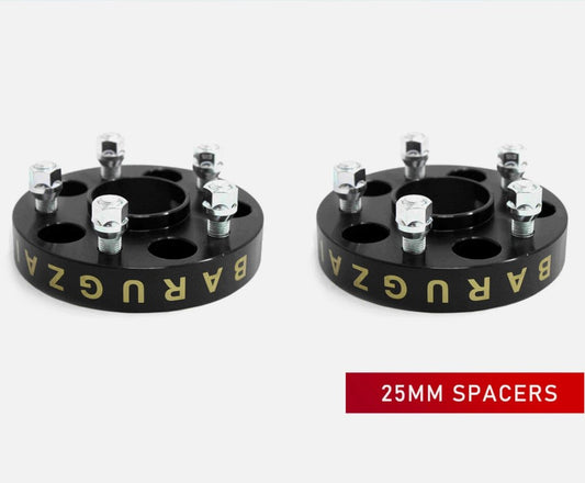 2x 25MM BARUGZAI WHEEL SPACERS