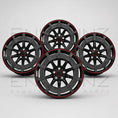 Load image into Gallery viewer, 23" ROCKET 900-STYLE FORGED ALLOY WHEELS TO FIT MERCEDES G-WAGON W463/W464/W465 — SET OF 4
