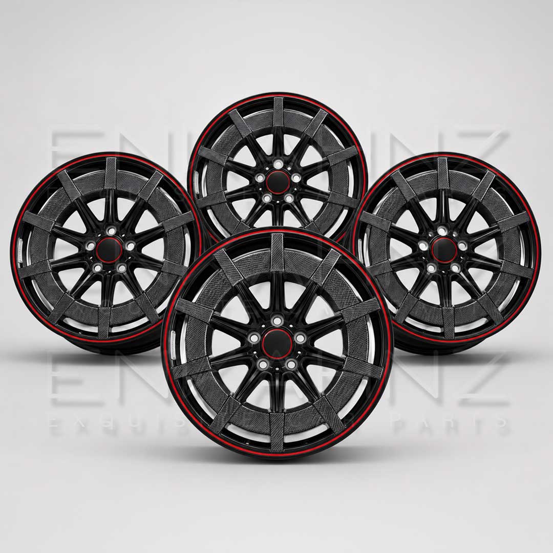 23" ROCKET 900-STYLE FORGED ALLOY WHEELS TO FIT MERCEDES G-WAGON W463/W464/W465 — SET OF 4