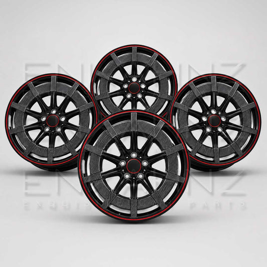 23" ROCKET 900-STYLE FORGED ALLOY WHEELS TO FIT MERCEDES G-WAGON W463/W464/W465 — SET OF 4