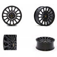 Load image into Gallery viewer, Four shot of Barugzai Majestic 24" finished in Gloss Black, on a white background 
