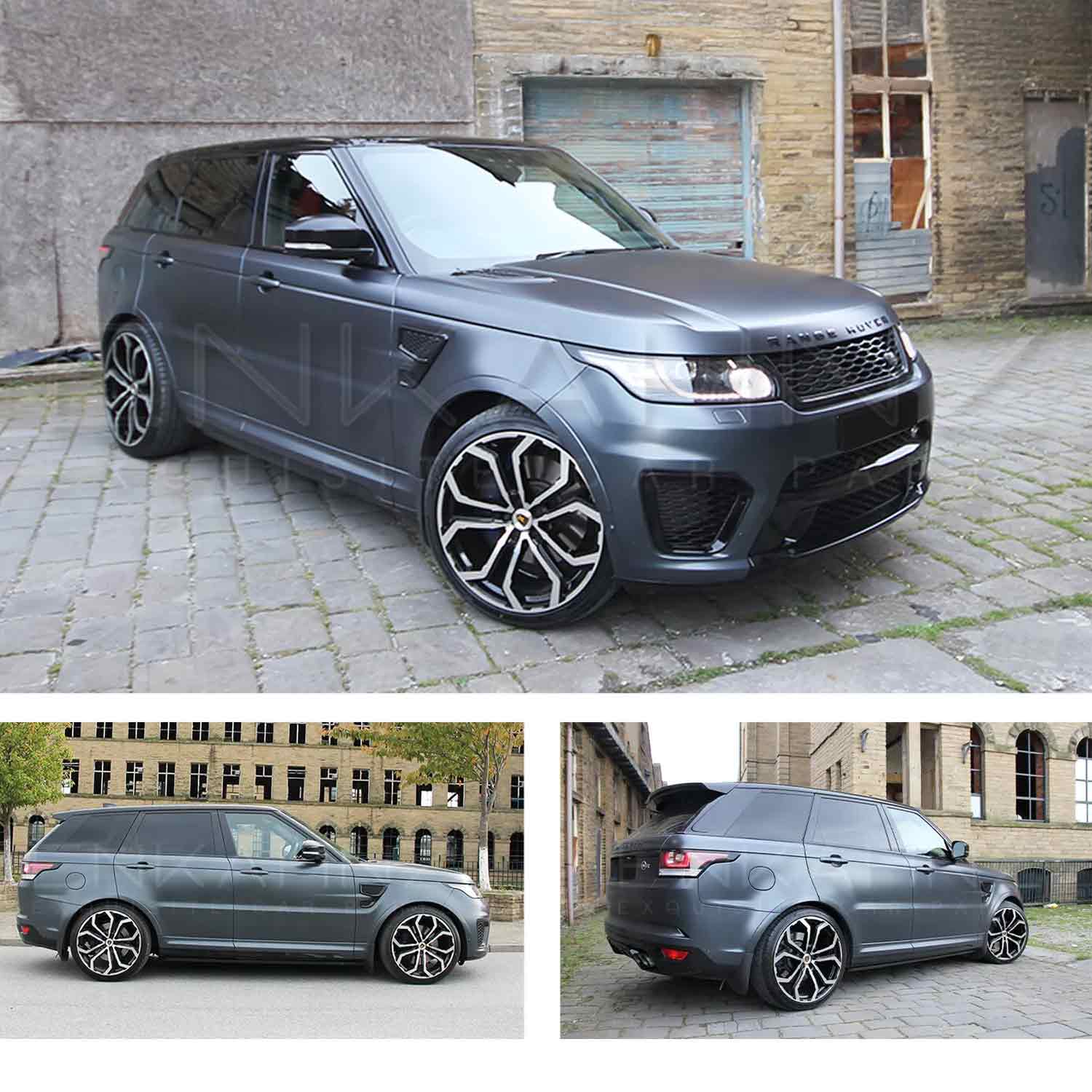 22" BARUGZAI OPIUM ALLOY WHEELS FOR RANGE ROVER VELAR, SPORT, VOGUE, DEFENDER | SINGLE WHEEL