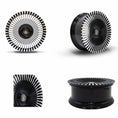 Load image into Gallery viewer, Four shot of Barugzai Vortex Forged 24" finished in Gloss Black Polished Face, on a white background 

