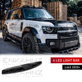 Load image into Gallery viewer, 4-LED FRONT ROOF SPOILER LIGHT BAR FITS DEFENDER 90 / 110 L663 2020+
