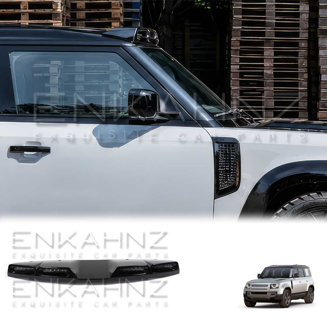 4-LED FRONT ROOF SPOILER LIGHT BAR FITS DEFENDER 90 / 110 L663 2020+