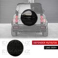 Load image into Gallery viewer, FITS DEFENDER 90/110 L663 2020+ OE-STYLE SPARE WHEEL COVER – GLOSS BLACK
