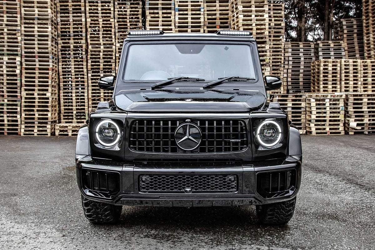 Mercedes-Benz G-Class W463 to W465 G63 2025-Style Facelift Conversion + 22" Shuracan Gloss Black
