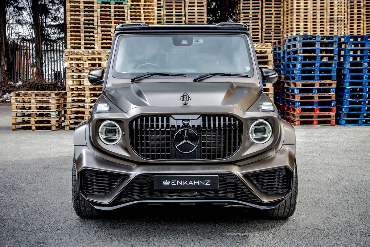 Mercedes-Benz G-Class W464 Maybach G900-Style Transformation (Bronze + Vortex Forged)