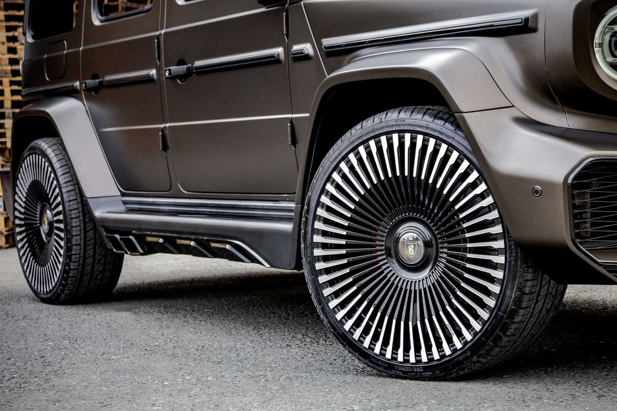 Mercedes-Benz G-Class W464 Maybach G900-Style Transformation (Bronze + Vortex Forged)