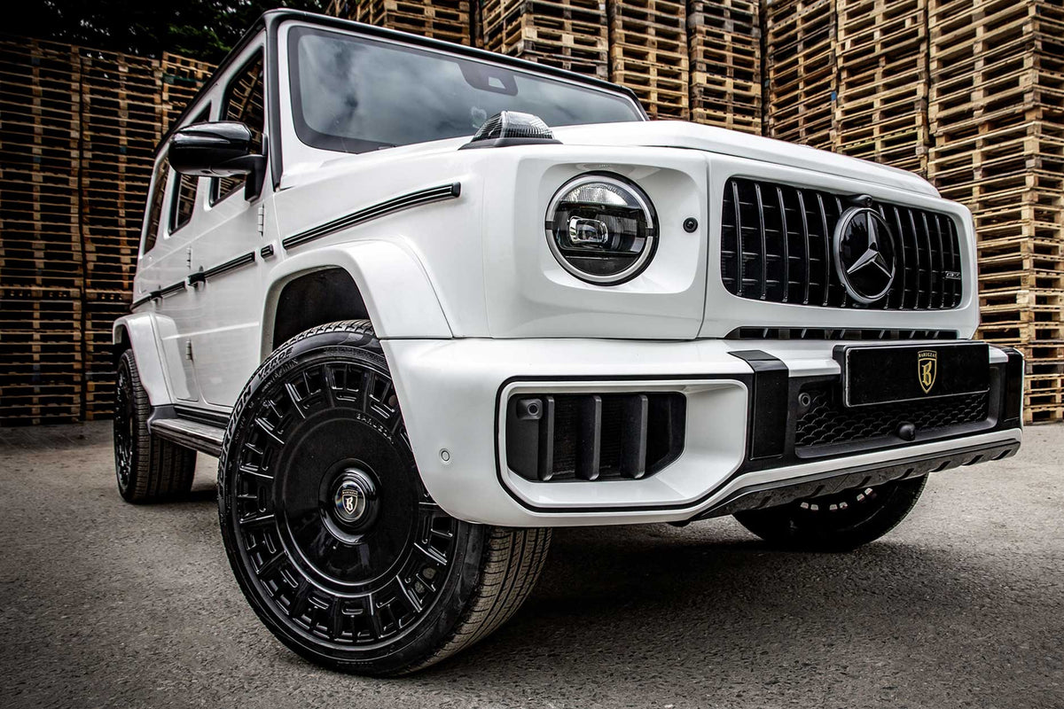 Mercedes-Benz G-Class W464 to W465 G63 2025-Style Facelift Conversion + 22" Monoblok Gloss Black