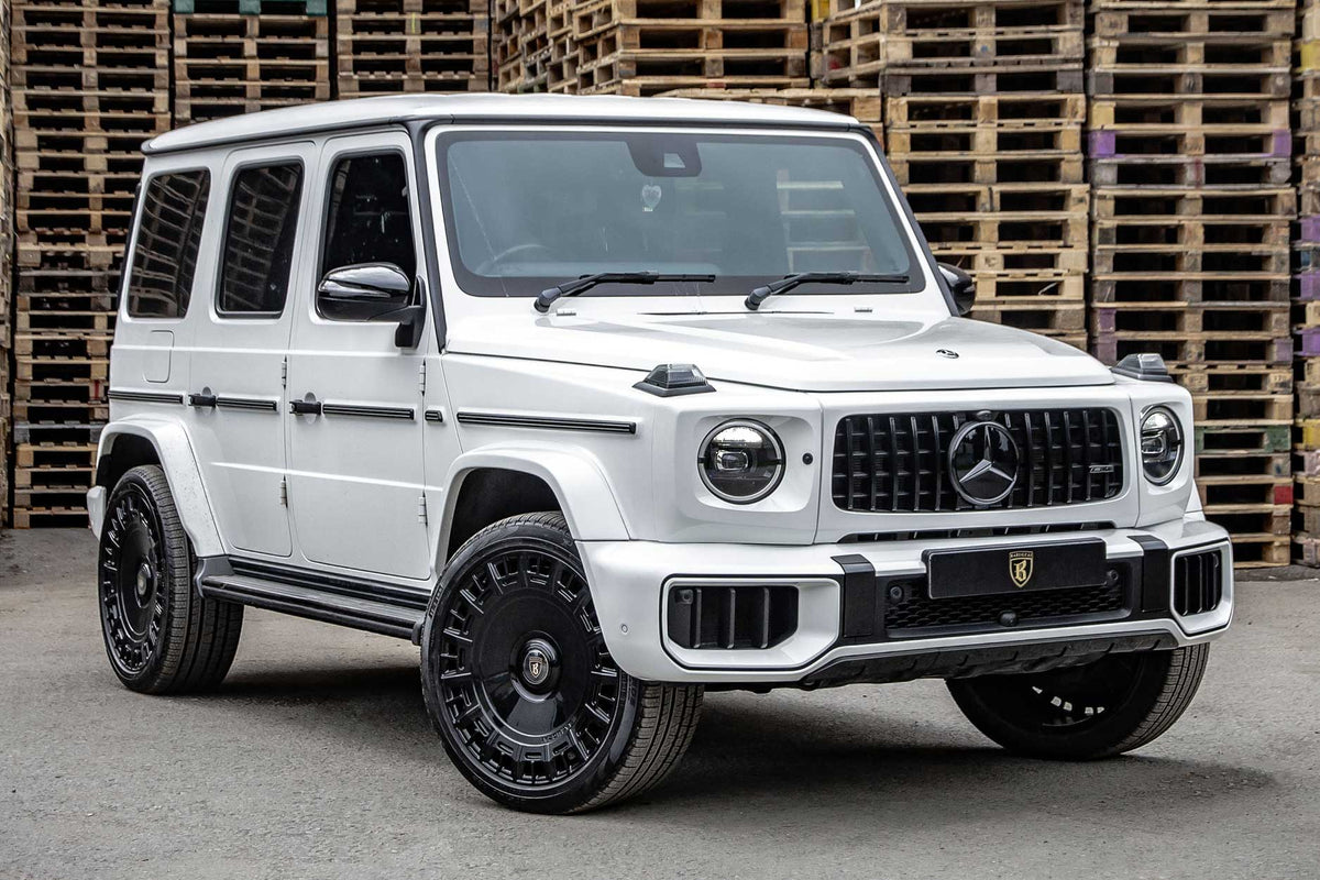 Mercedes-Benz G-Class W464 to W465 G63 2025-Style Facelift Conversion + 22" Monoblok Gloss Black
