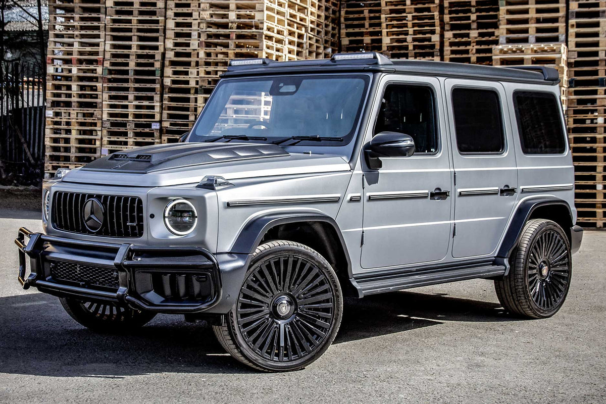 Mercedes-Benz G-Class W464 to W465 G63 2025-Style Facelift Conversion + 23" Casanova Gloss Black