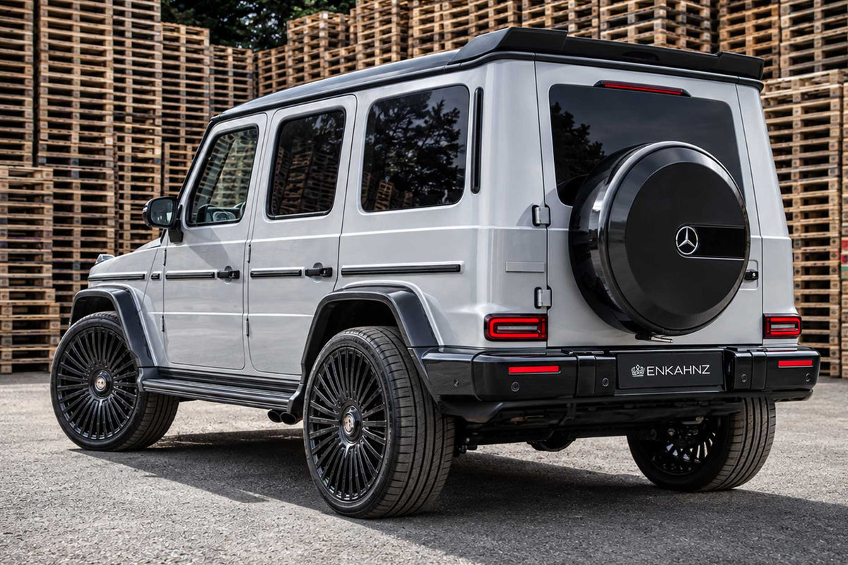Mercedes-Benz G-Class W464 to W465 G63 2025-Style Facelift Conversion + 23" Casanova Gloss Black