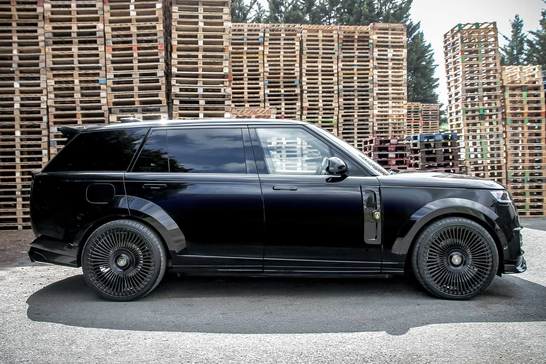 BARUGZAI NEBULA II (WIDEBODY) BLACK — VORTEX 24" GLOSS BLACK 