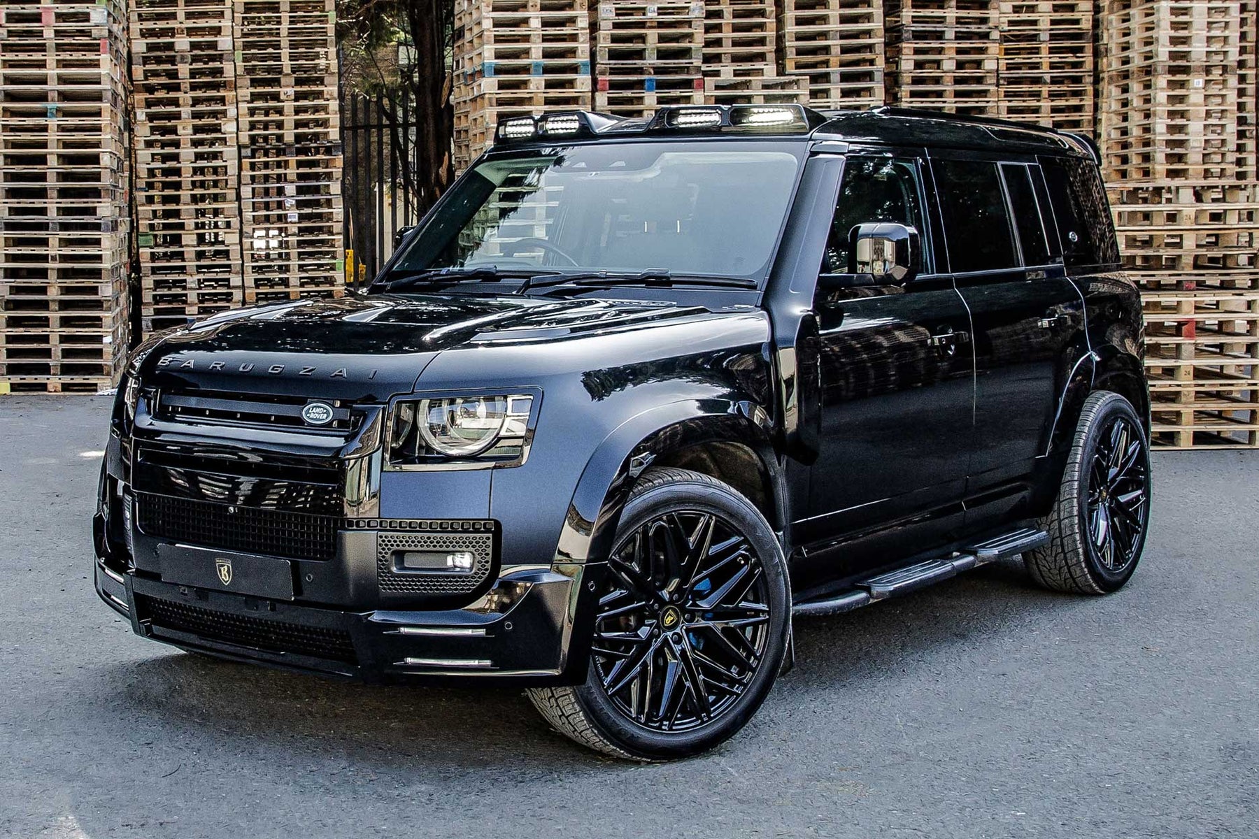 BARUGZAI FALCON 110 BLACK — SHURACAN 22" GLOSS BLACK
