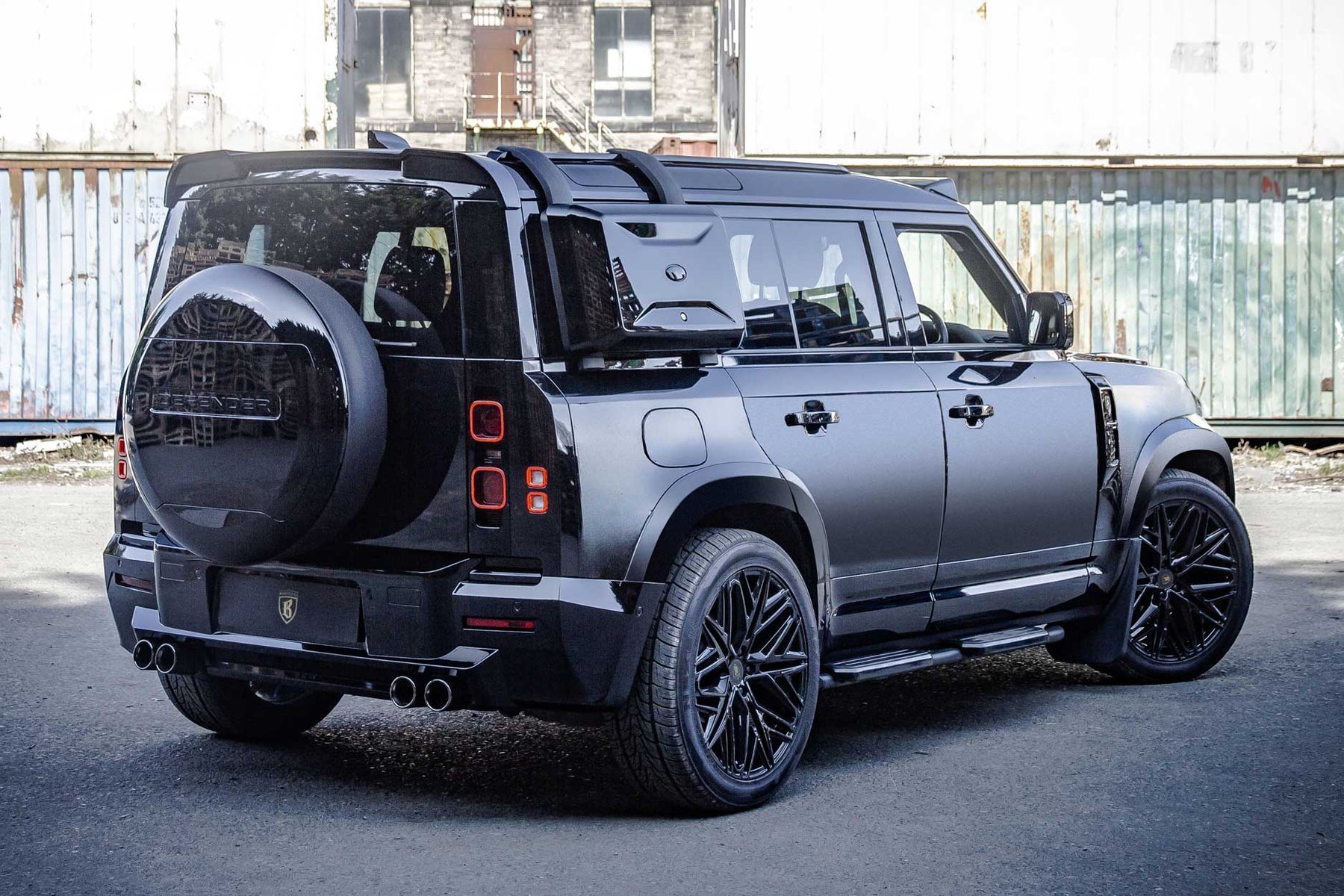 BARUGZAI FALCON 110 BLACK — SHURACAN 22" GLOSS BLACK