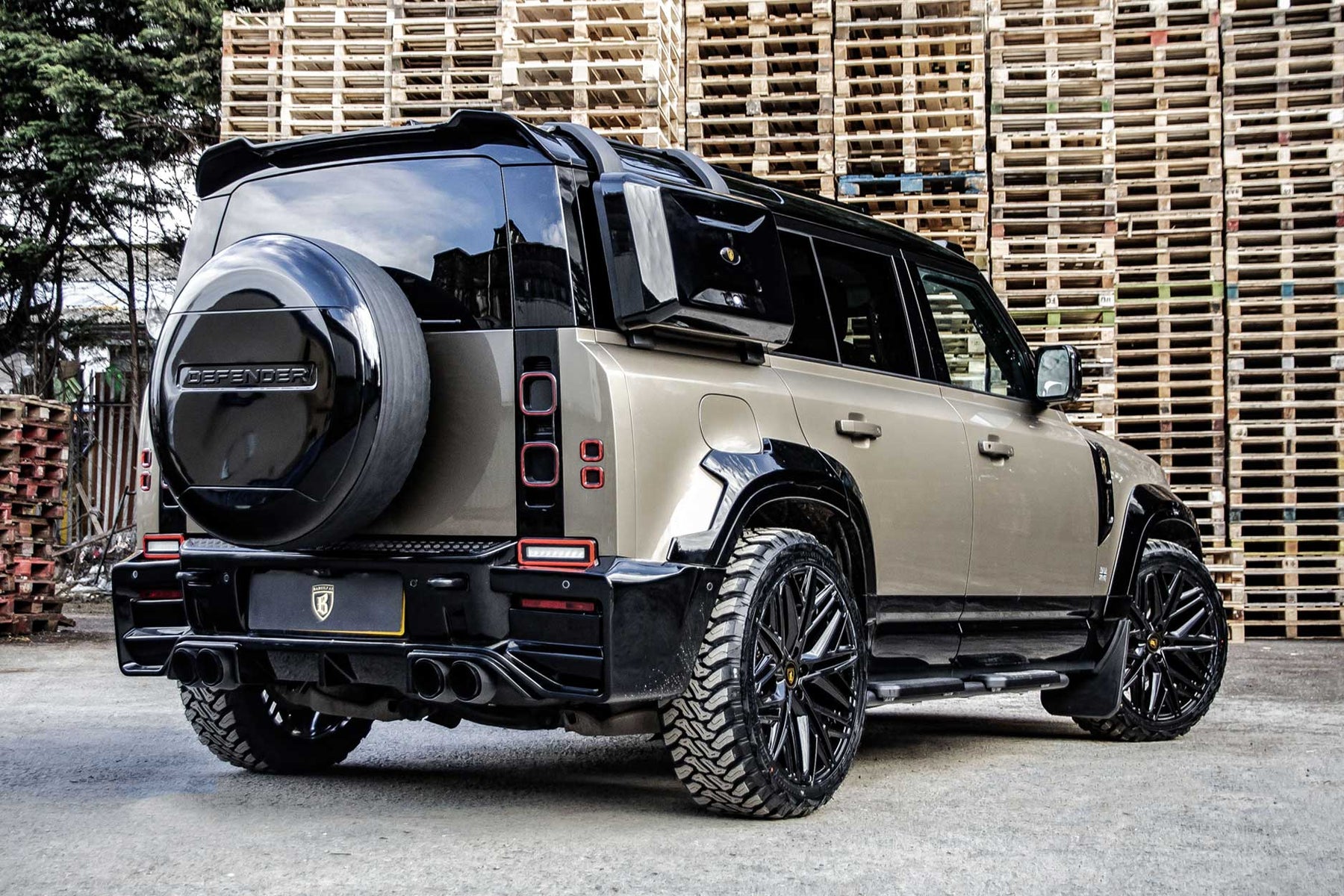 BARUGZAI FALCON 110 BRONZE — SHURACAN 22" GLOSS BLACK
