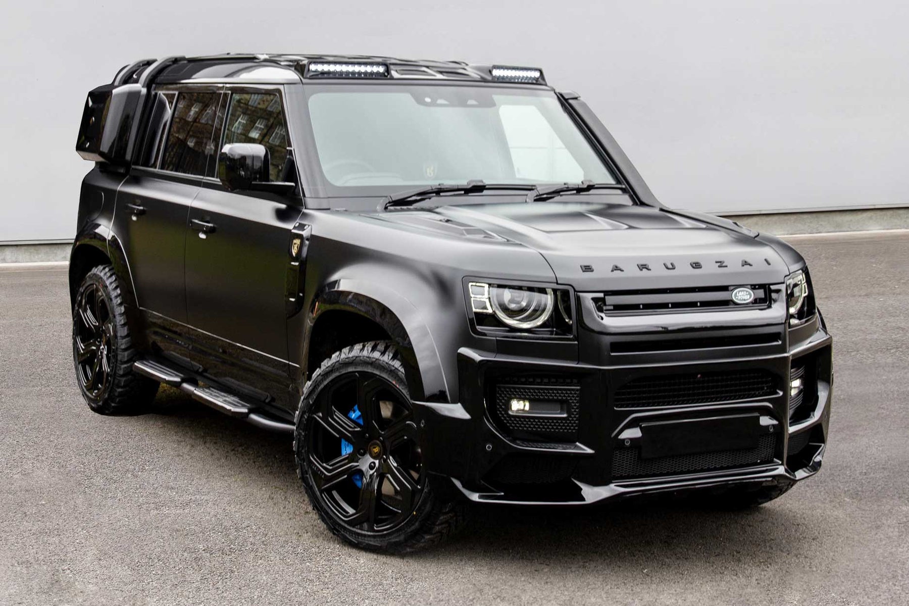 BARUGZAI FALCON 110 SATIN BLACK WRAP — SABRE 22" GLOSS BLACK