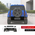 Load image into Gallery viewer, GLOSS BLACK FRONT, SIDE & REAR BLACK PACK KIT FITS DEFENDER 110 L663 2020+
