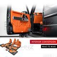 Load image into Gallery viewer, MERCEDES G-WAGON W463 TO W465 COMPLETE INTERIOR CONVERSION – ORANGE RHD (2002-2017)
