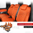 Load image into Gallery viewer, MERCEDES G-WAGON W463 TO W465 COMPLETE INTERIOR CONVERSION – ORANGE RHD (2002-2017)
