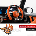 Load image into Gallery viewer, MERCEDES G-WAGON W463 TO W465 COMPLETE INTERIOR CONVERSION – ORANGE RHD (2002-2017)

