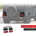 Load image into Gallery viewer, MERCEDES G-WAGON W463 TO W464/W465 STYLE LED REAR TAIL LIGHT CONVERSION 1990-2017
