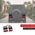 Load image into Gallery viewer, MERCEDES G-WAGON W463 TO W464/W465 STYLE LED REAR TAIL LIGHT CONVERSION 1990-2017
