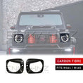 Load image into Gallery viewer, TC STYLE CARBON FIBRE HEADLIGHT EYEBROWS FITS MERCEDES G-WAGON W464/W465 2018+

