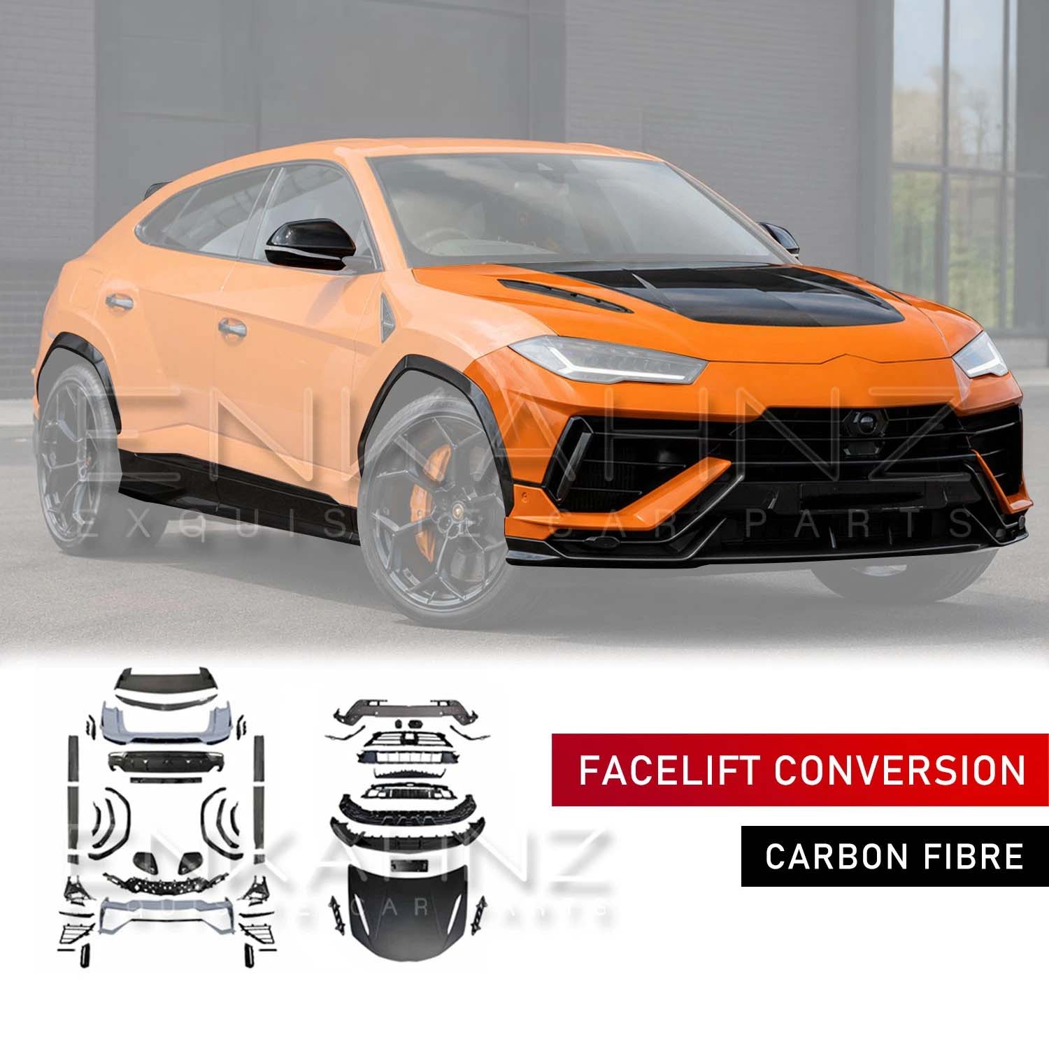 PERFORMANTE STYLE FACELIFT CONVERSION BODYKIT FOR LAMBORGHINI URUS 2018-2022