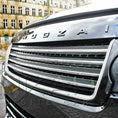 Load image into Gallery viewer, QUAD-STYLE GLOSS BLACK & SILVER FROTN GRILLE FOR RANGE ROVER VOGUE L405 2014-2017
