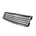 Load image into Gallery viewer, QUAD-STYLE GLOSS BLACK & SILVER FROTN GRILLE FOR RANGE ROVER VOGUE L405 2014-2017
