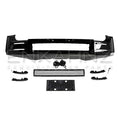 Load image into Gallery viewer, LM STYLE GLOSS BLACK FRONT LIP WITH DRLS FITS DEFENDER 90/110 L663 2020+
